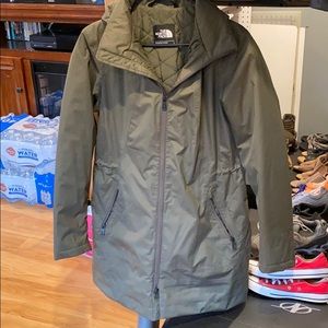 The North Face hooded parka